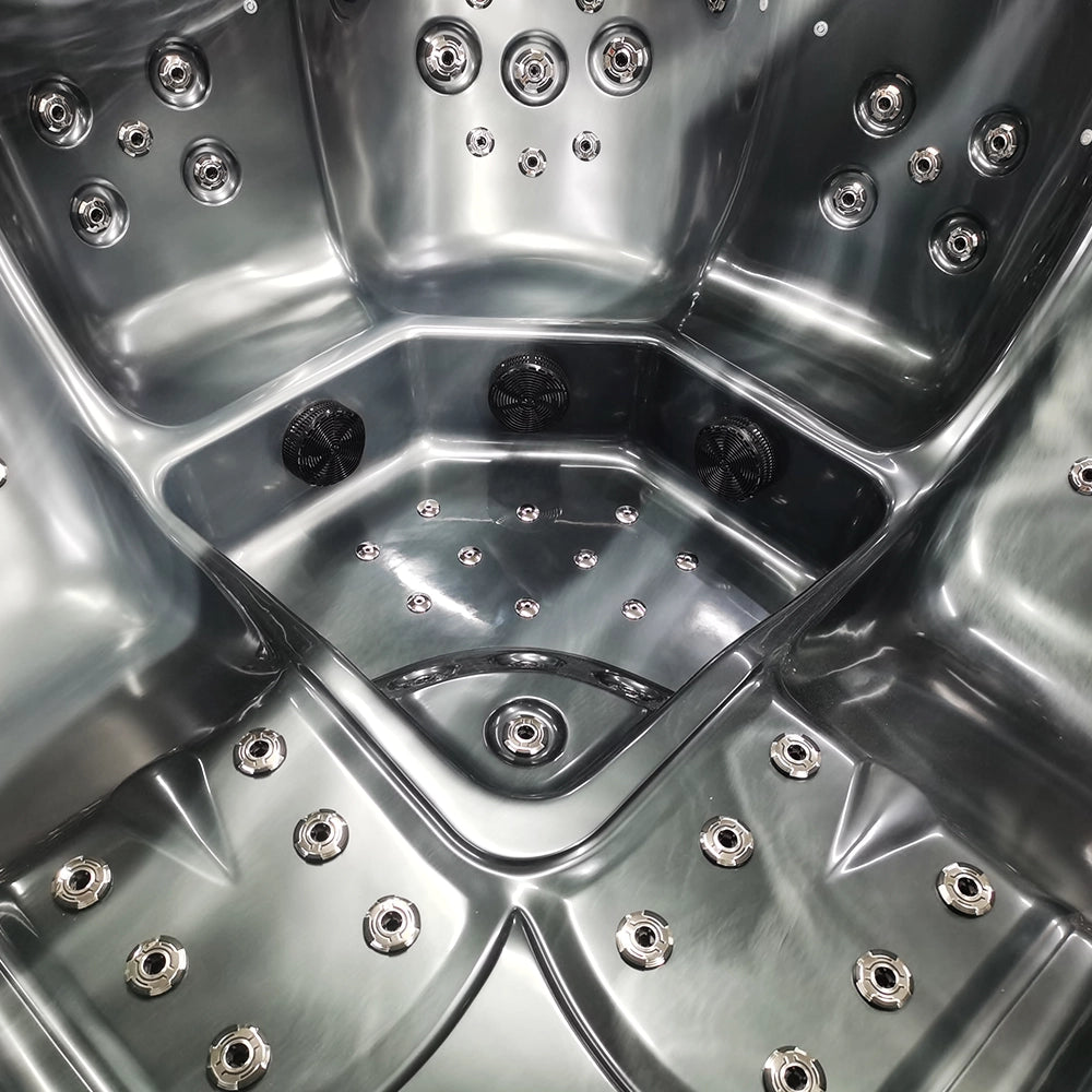 CenturaHeat - Matterhorn Premium 5 Seater Spa Hot Tub – Midnight Opal - Your Fitness Hub