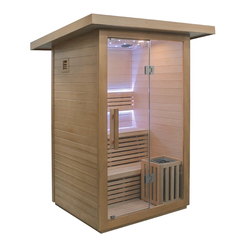 CenturaHeat - 2 Person Steam Outdoor Garden Sauna - Your Fitness Hub