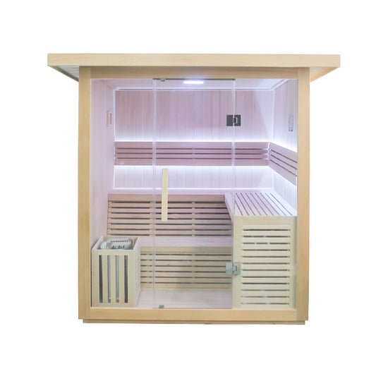 CenturaHeat - 4 Person Steam Outdoor Garden Sauna - Your Fitness Hub