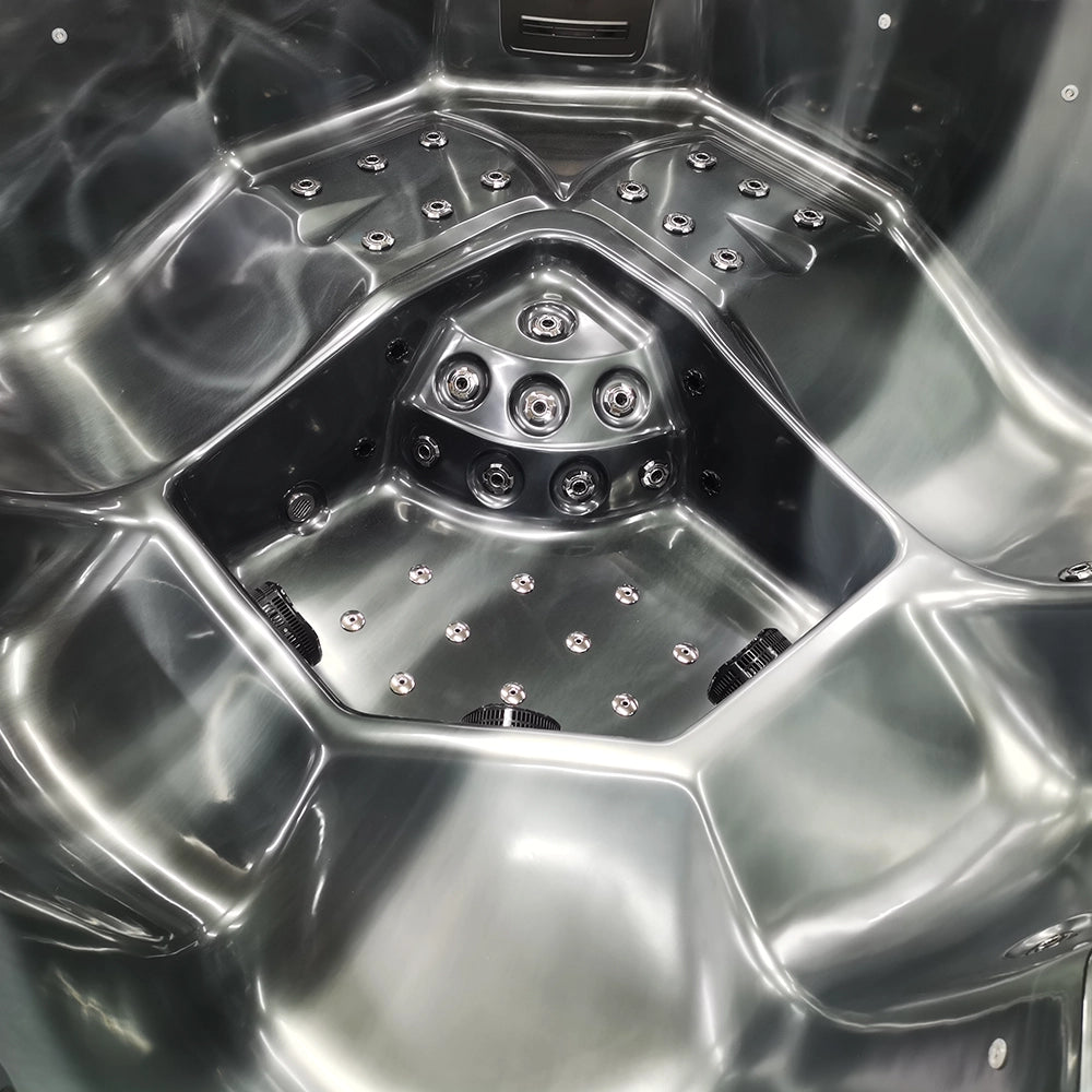 CenturaHeat - Matterhorn Premium 5 Seater Spa Hot Tub – Midnight Opal - Your Fitness Hub