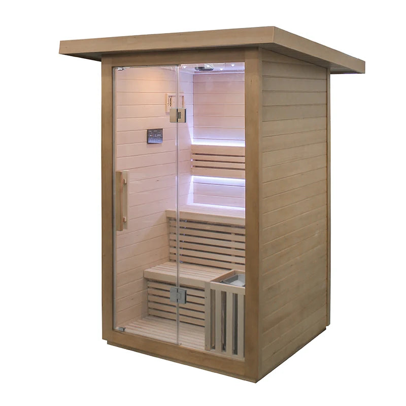 CenturaHeat - 2 Person Steam Outdoor Garden Sauna - Your Fitness Hub