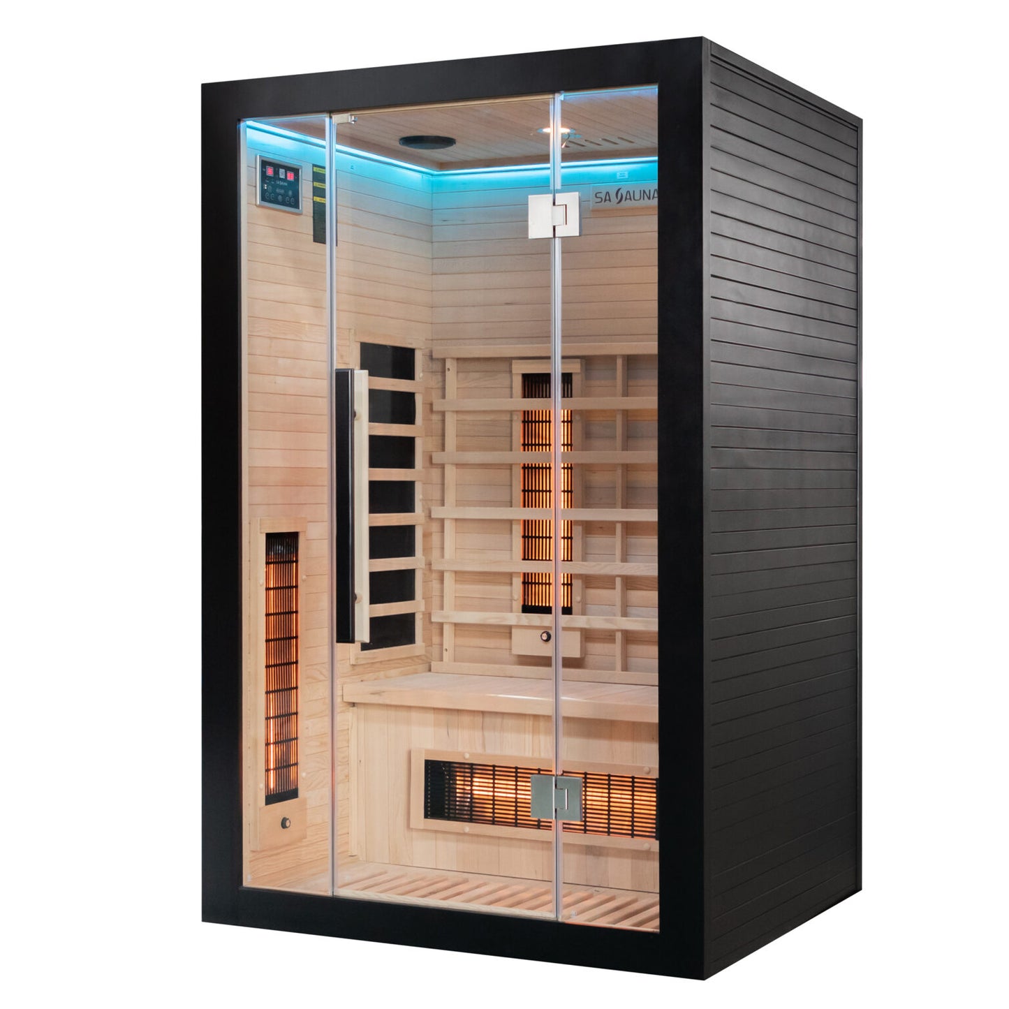 Miracle Sauna - UK-Lux: 2 Person Far Infrared Sauna - Your Fitness Hub