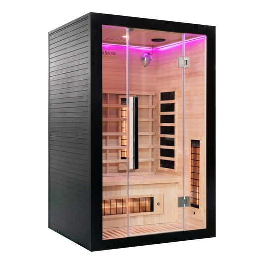 Miracle Sauna - UK-Lux: 2 Person Far Infrared Sauna - Your Fitness Hub