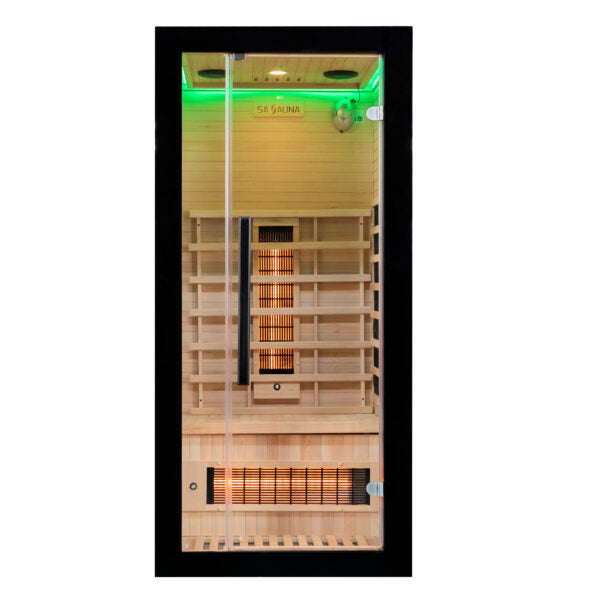 Miracle Sauna - UK-Lux: 1 Person Far Infrared Sauna