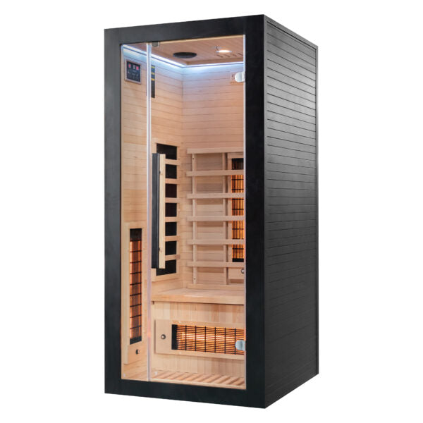 Miracle Sauna - UK-Lux: 1 Person Far Infrared Sauna