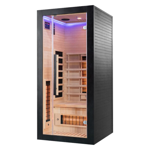 Miracle Sauna - UK-Lux: 1 Person Far Infrared Sauna