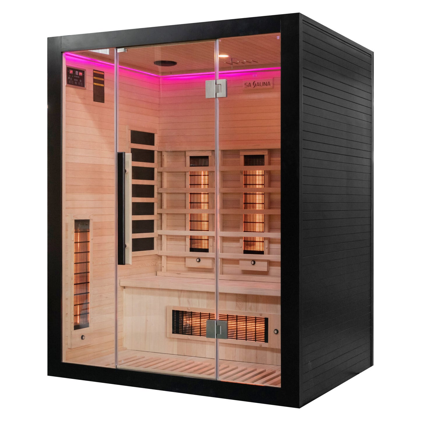 Miracle Sauna - UK-Lux: 3 Person Far Infrared Sauna