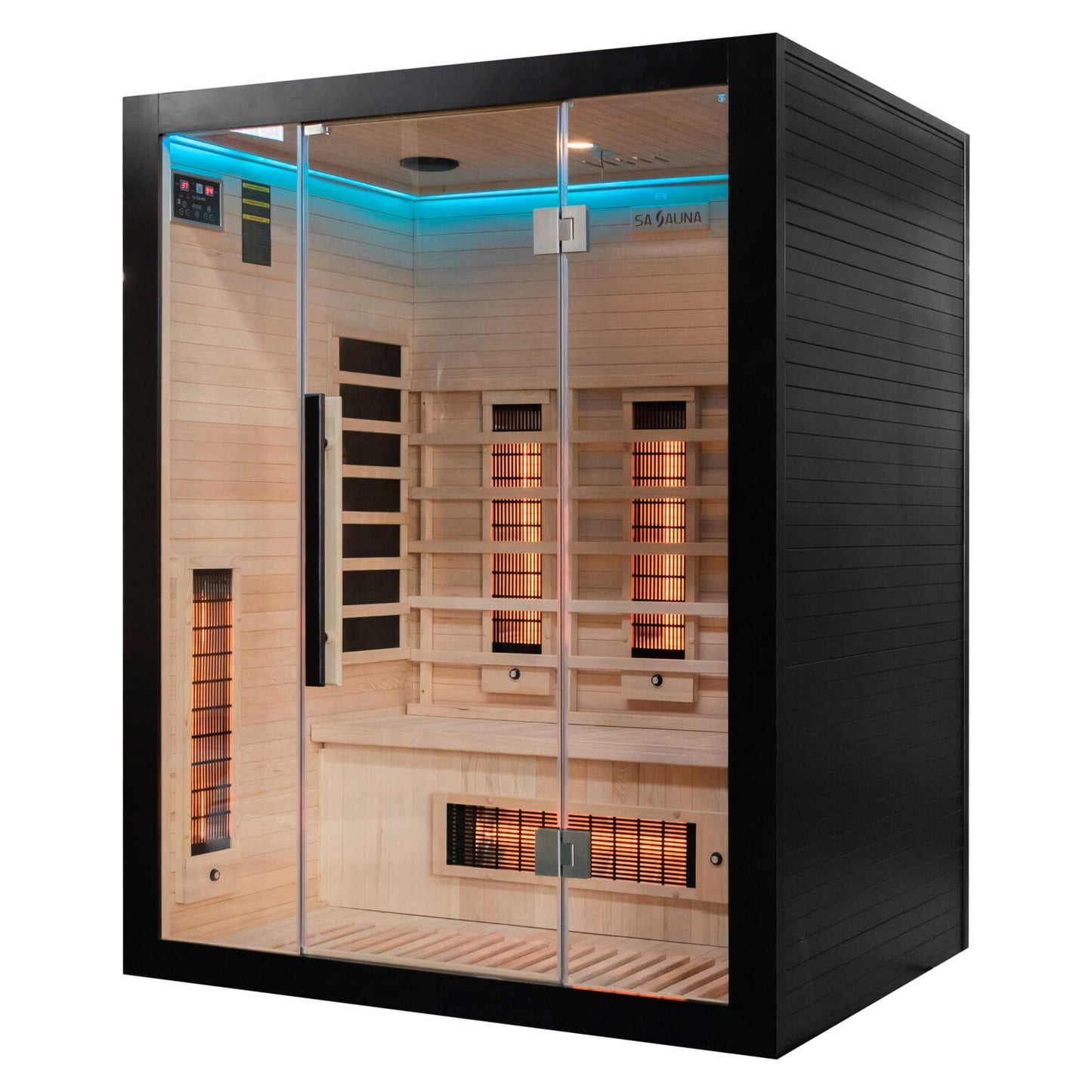 Miracle Sauna - UK-Lux: 3 Person Far Infrared Sauna