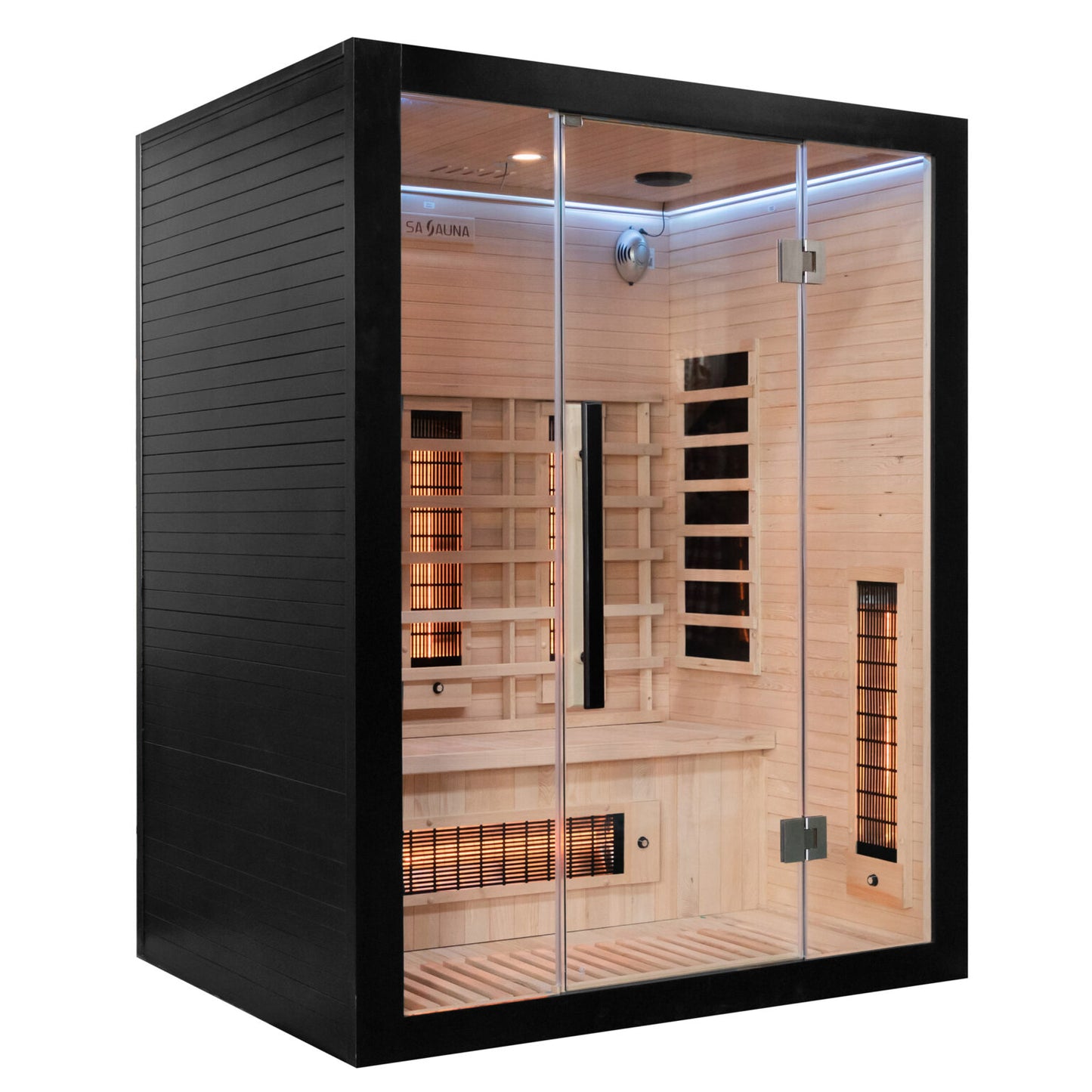 Miracle Sauna - UK-Lux: 3 Person Far Infrared Sauna