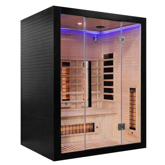 Miracle Sauna - UK-Lux: 3 Person Far Infrared Sauna - Your Fitness Hub