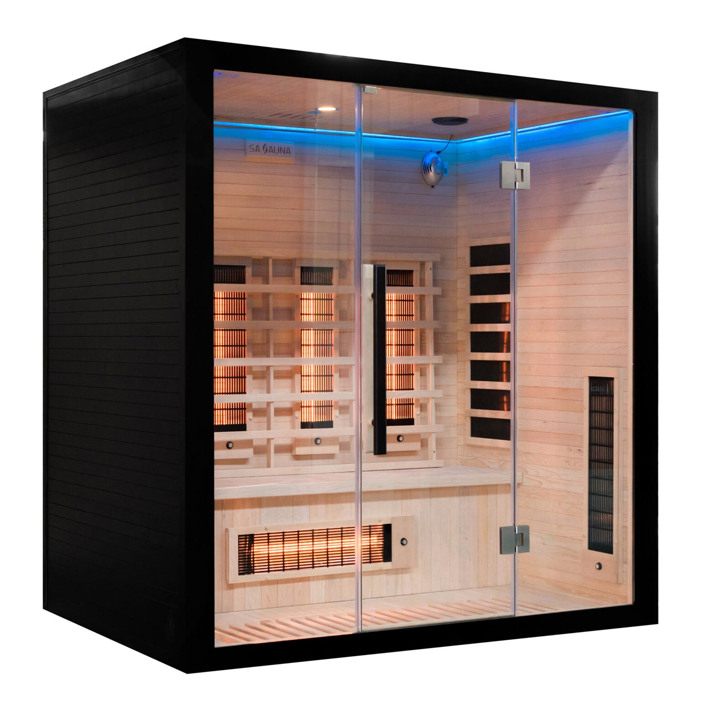 Miracle Sauna - UK-Lux: 4 Person Far Infrared Sauna