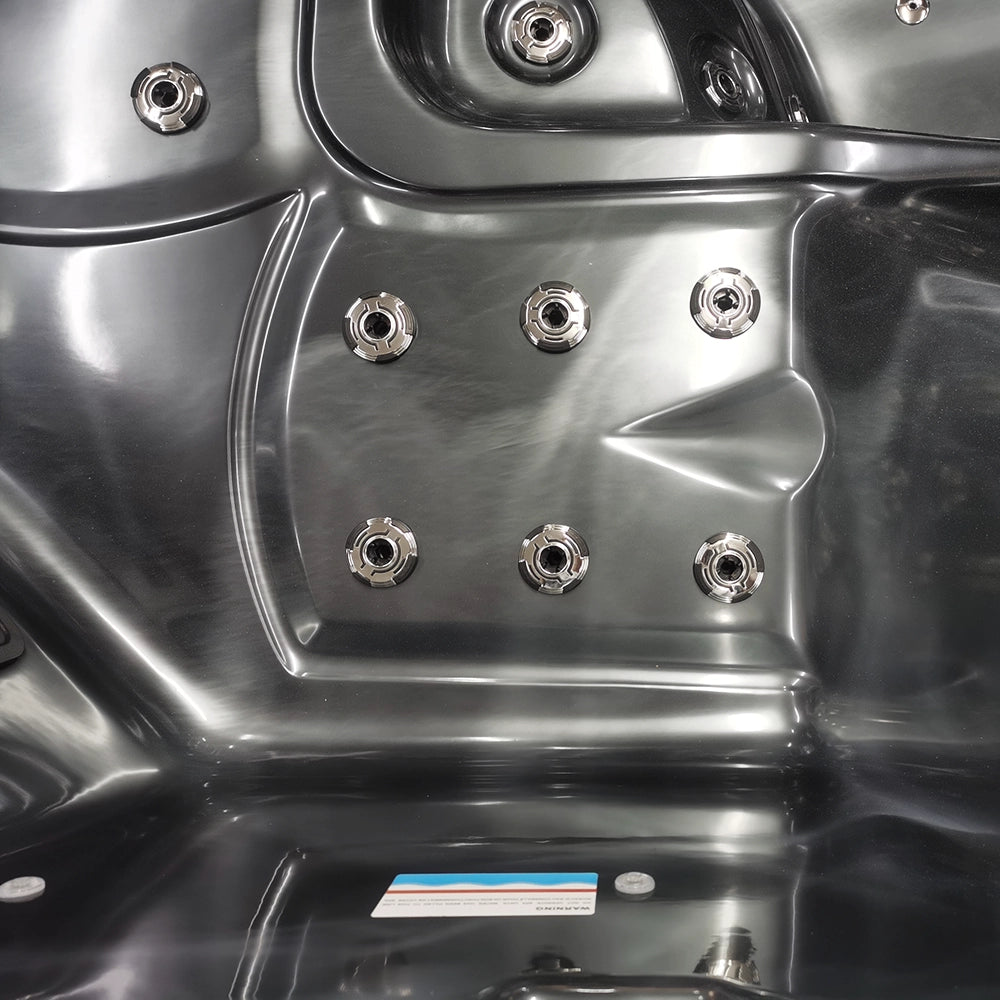 CenturaHeat - Matterhorn Premium 5 Seater Spa Hot Tub – Midnight Opal - Your Fitness Hub