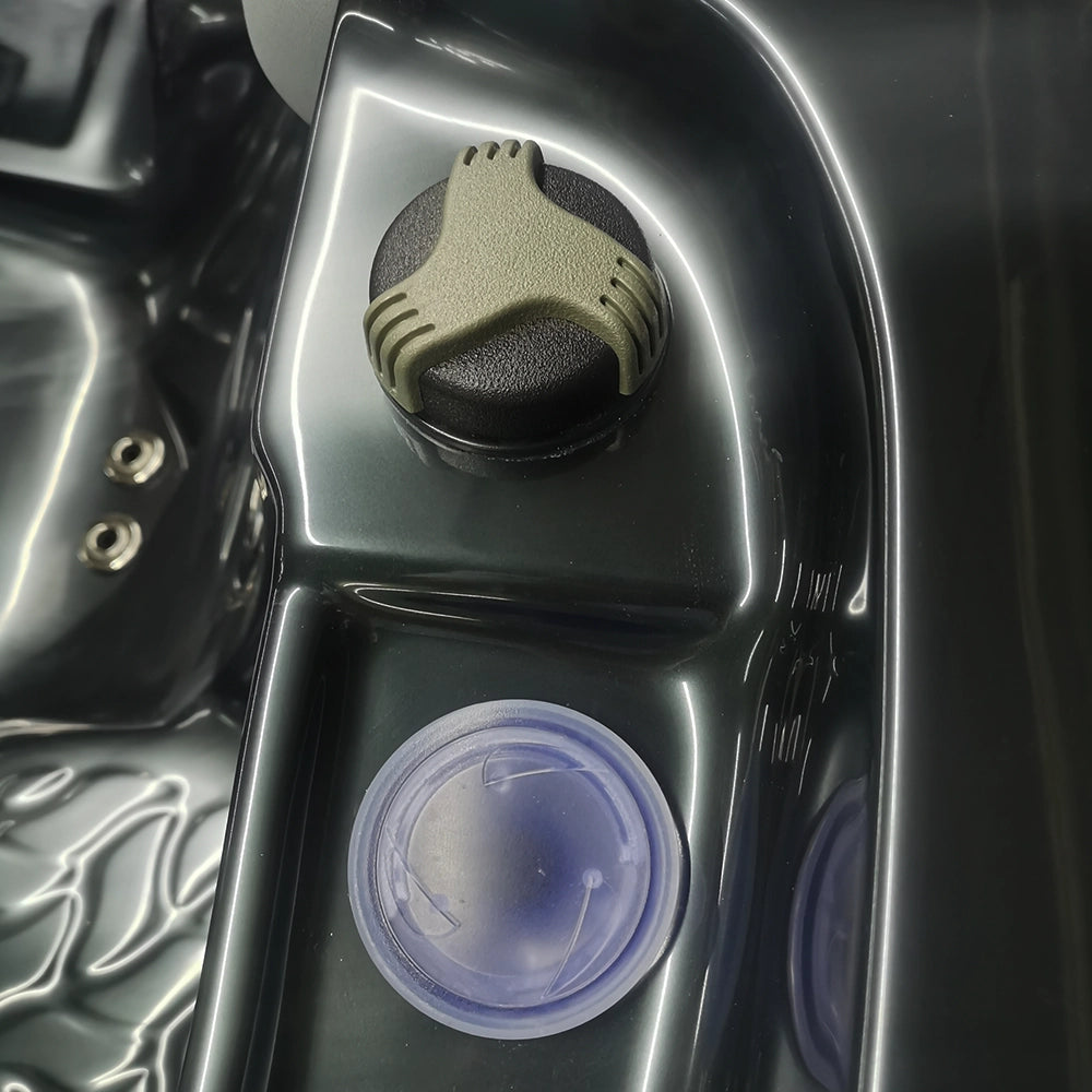 CenturaHeat - Kilimanjaro Premium 3 Seater Spa Hot Tub – Midnight Opal - Your Fitness Hub