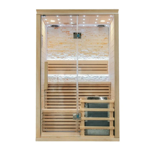CenturaHeat - Double Bench Electric Steam Combined Sauna - Your Fitness Hub