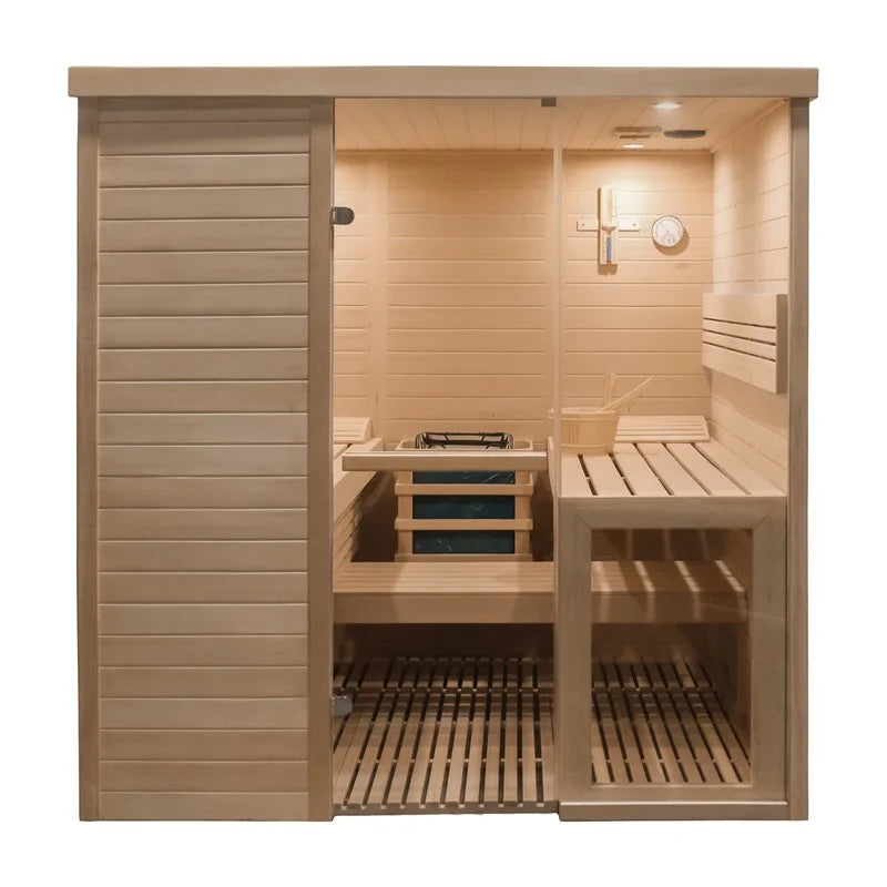 CenturaHeat - 2-3 Person Traditional Relax Sauna - Your Fitness Hub
