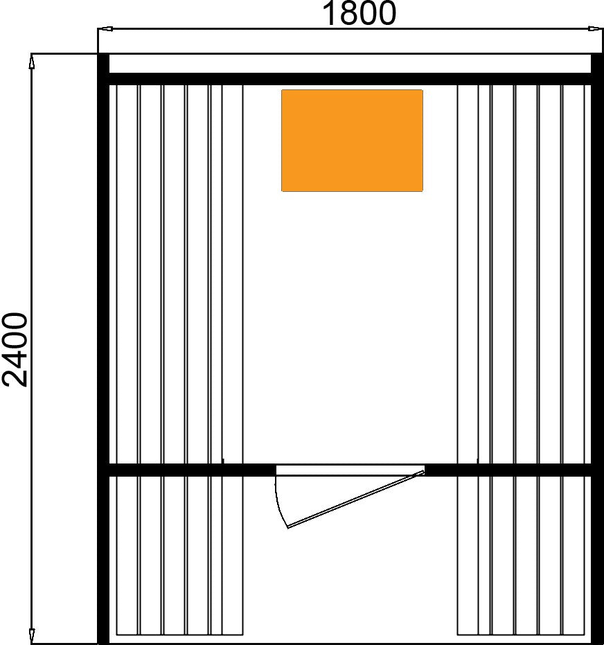 CenturaHeat - 4-6 Person Outdoor Wood Barrel Sauna - HEAT-HS2004 - Your Fitness Hub
