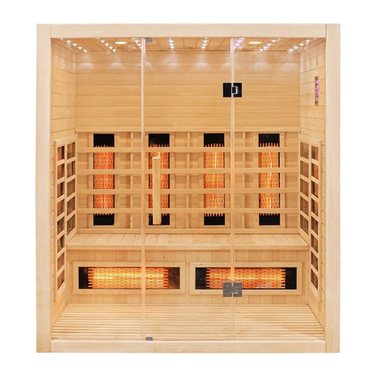 CenturaHeat - 4 Person Combination Bio Indoor Sauna - Your Fitness Hub