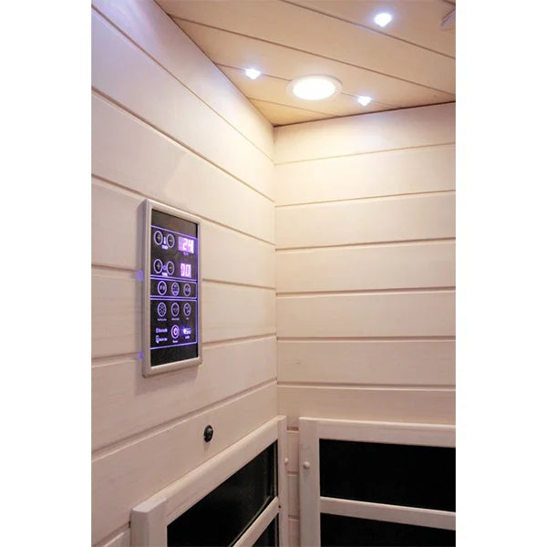 CenturaHeat - 4-5 Person Diamond Corner Sauna - Your Fitness Hub