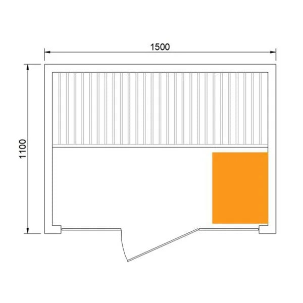 CenturaHeat - Traditional Steam 3 Person Indoor Sauna - HEAT-HS1004 - Your Fitness Hub