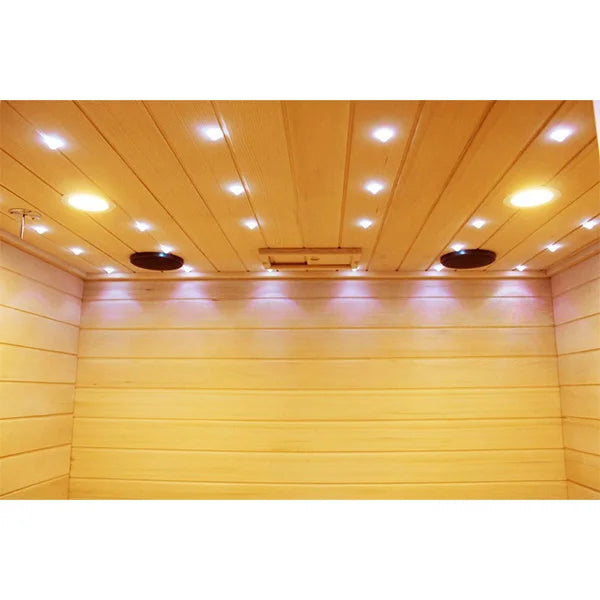 CenturaHeat - Traditional Steam Double 2 Person Indoor Sauna - HEAT-HS1003 - Your Fitness Hub