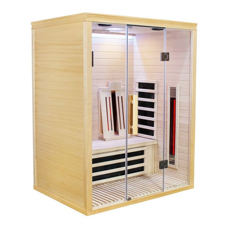 CenturaHeat - 2 Person Full Spectrum Infrared Light Sauna - Your Fitness Hub