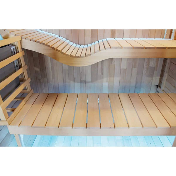 CenturaHeat - 2-4 Person Outdoor Square Sauna - Your Fitness Hub