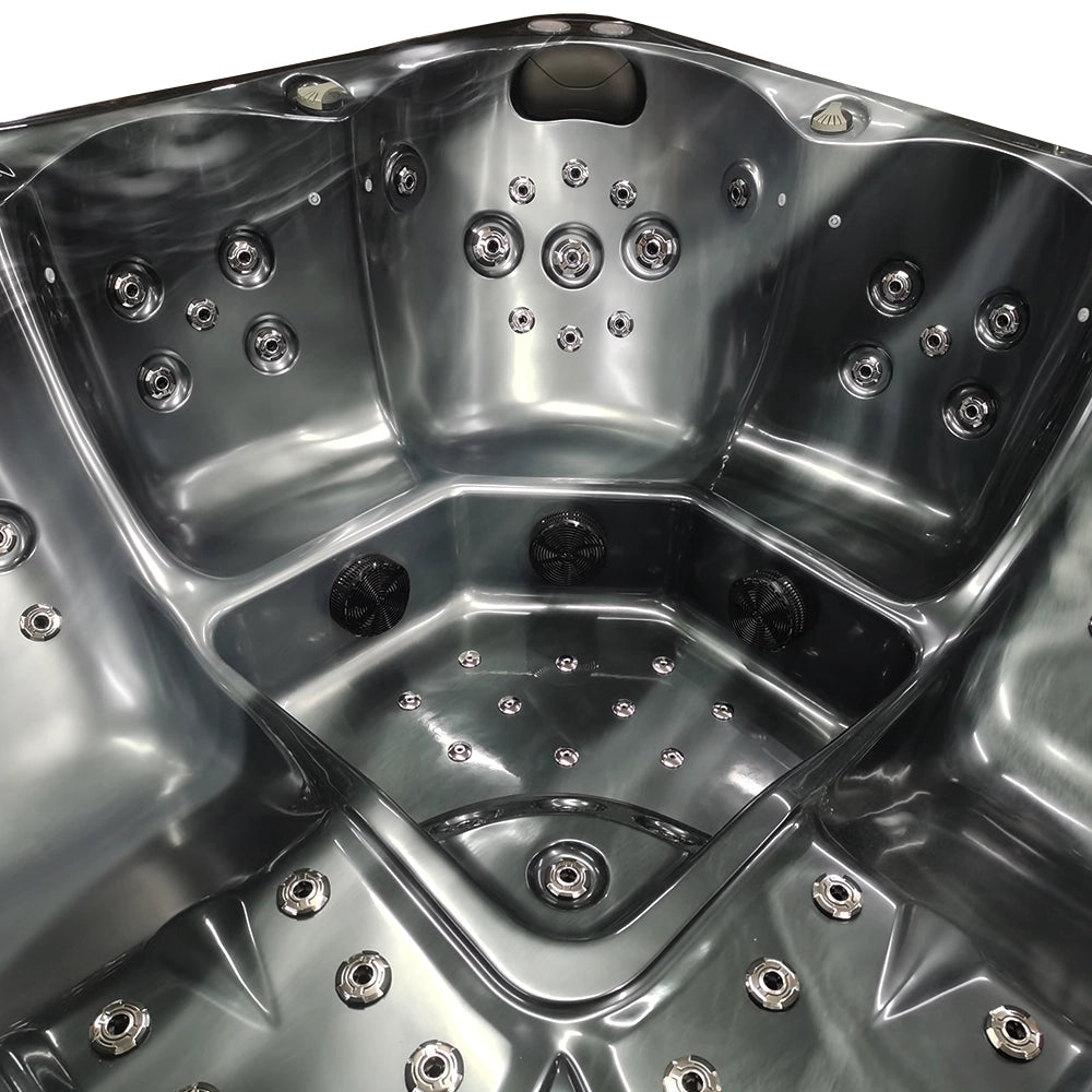 CenturaHeat - Matterhorn Premium 5 Seater Spa Hot Tub – Midnight Opal - Your Fitness Hub