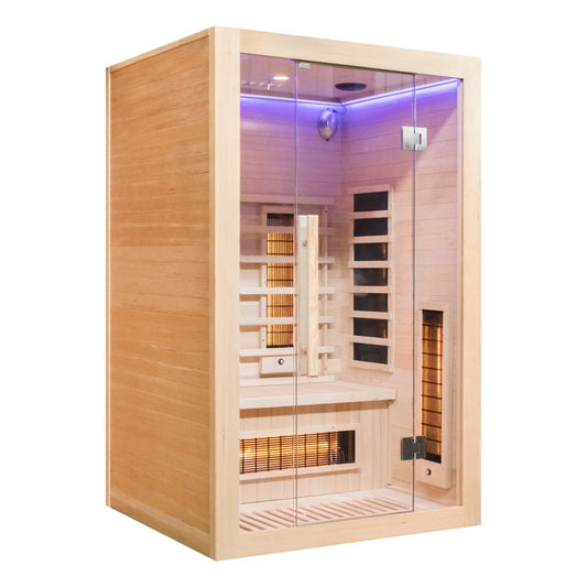Miracle Sauna - 2 Person Far Infrared Sauna - Your Fitness Hub