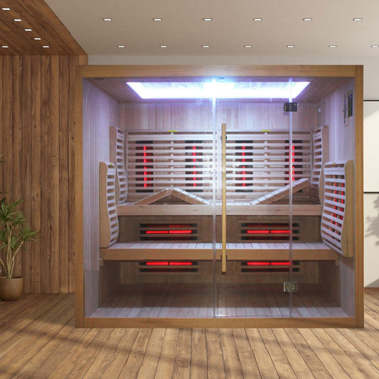 Insignia - KY2216 - Far Infrared Sauna - 2216mm x 1624mm - Your Fitness Hub