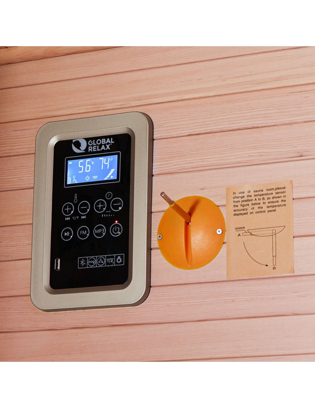 Global Relax - DHARANI S4 PLUS - FULL BODY SAUNA 4 PERSONS - Your Fitness Hub
