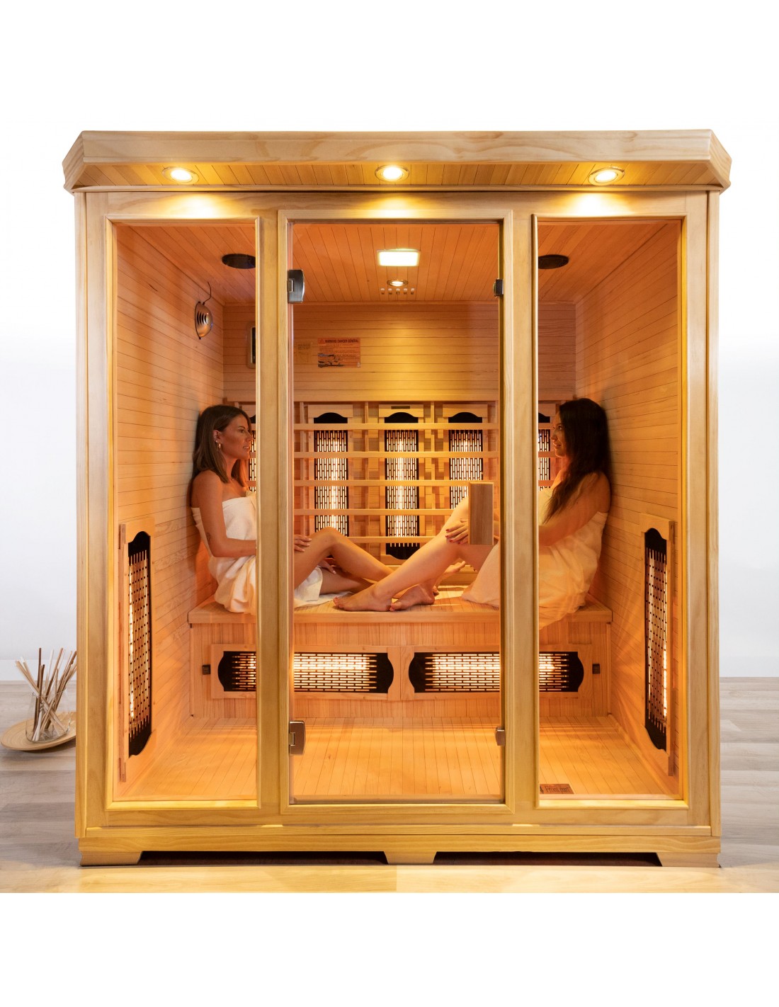 Global Relax - DHARANI S4 PLUS - FULL BODY SAUNA 4 PERSONS - Your Fitness Hub