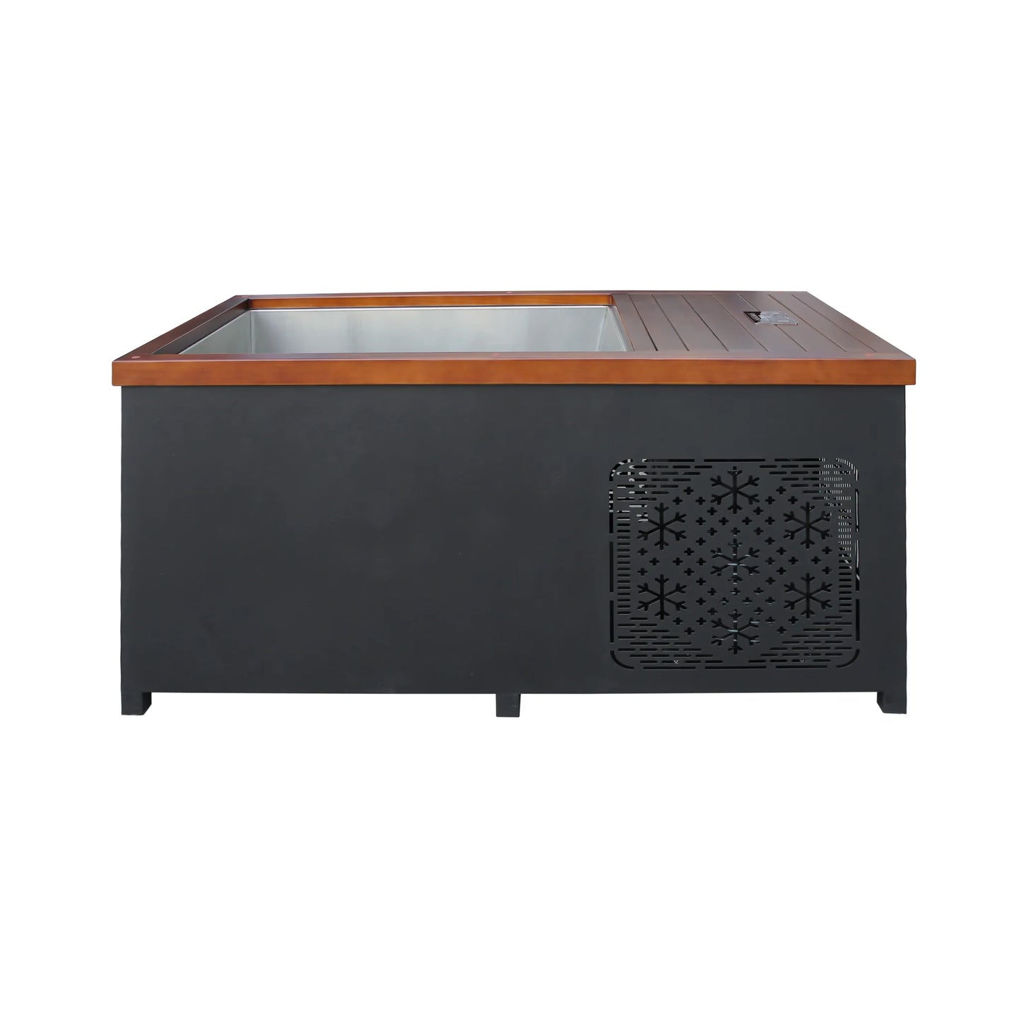 CenturaHeat - Outdoor Hot and Cold Therapy Plunge Tub – Brown - Your Fitness Hub