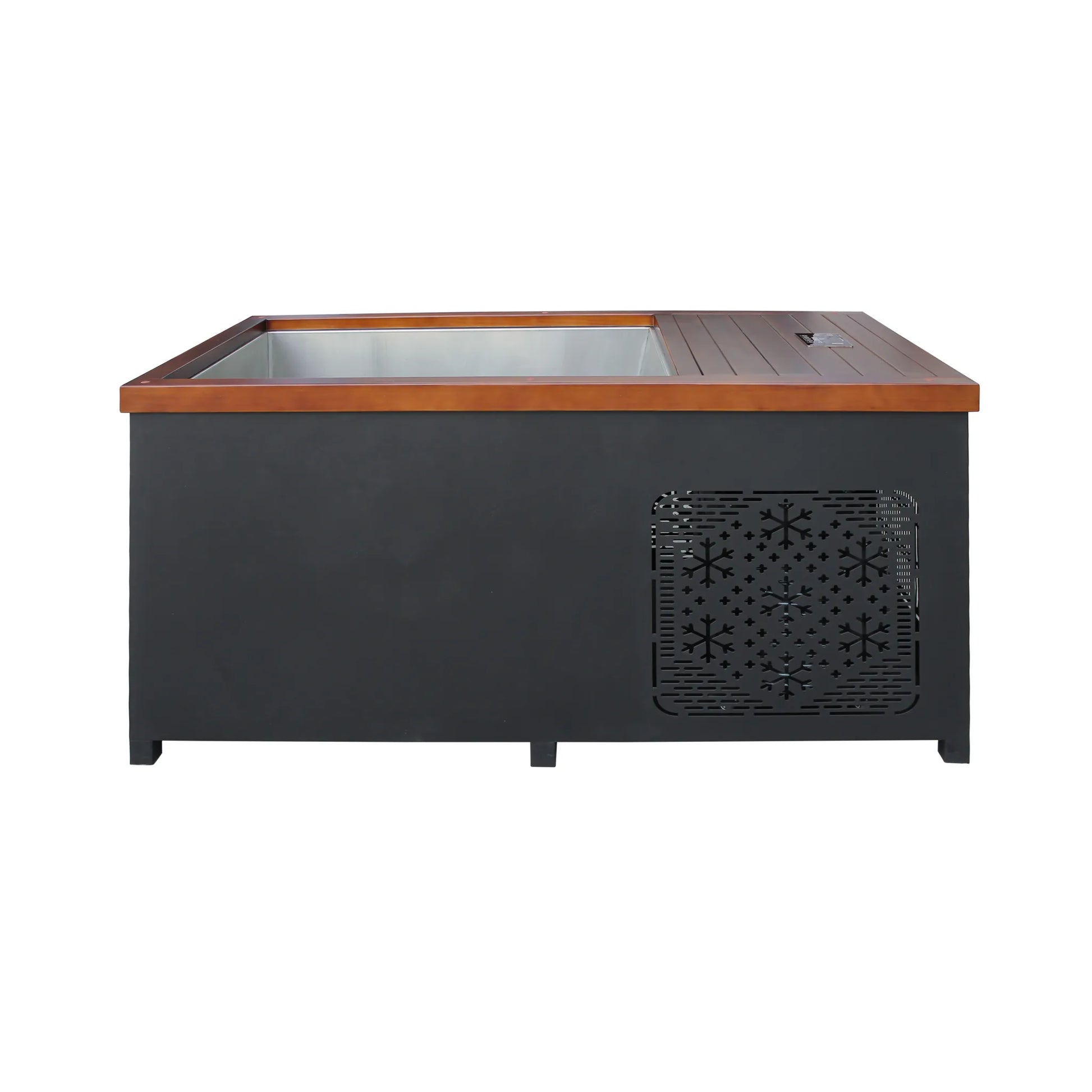 CenturaHeat - Outdoor Hot and Cold Therapy Plunge Tub – Brown - Your Fitness Hub