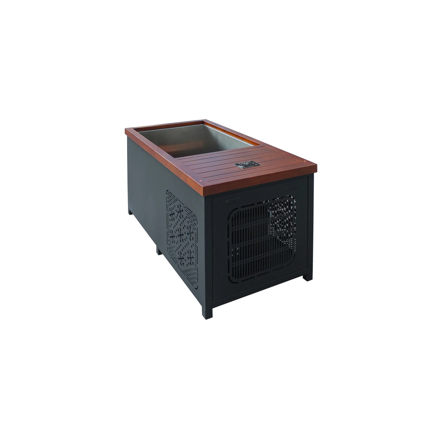 CenturaHeat - Outdoor Hot and Cold Therapy Plunge Tub – Brown - Your Fitness Hub