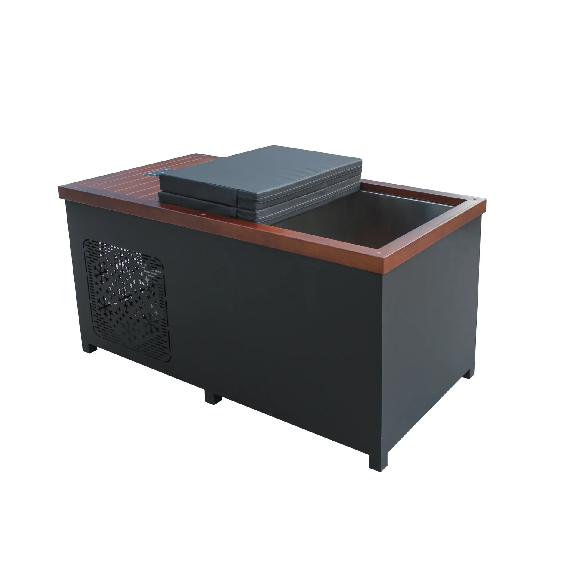 CenturaHeat - Outdoor Hot and Cold Therapy Plunge Tub – Brown - Your Fitness Hub