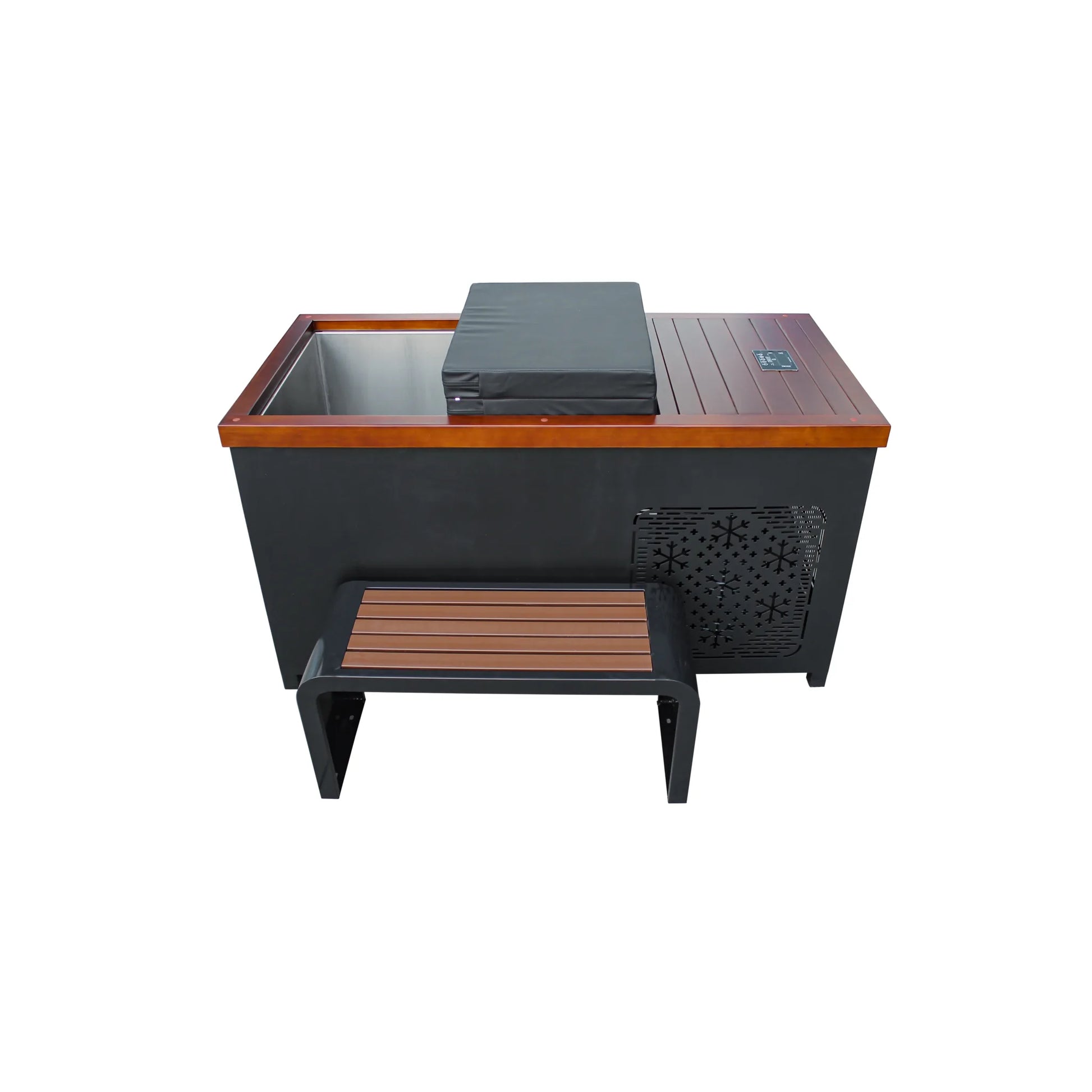 CenturaHeat - Outdoor Hot and Cold Therapy Plunge Tub – Brown - Your Fitness Hub