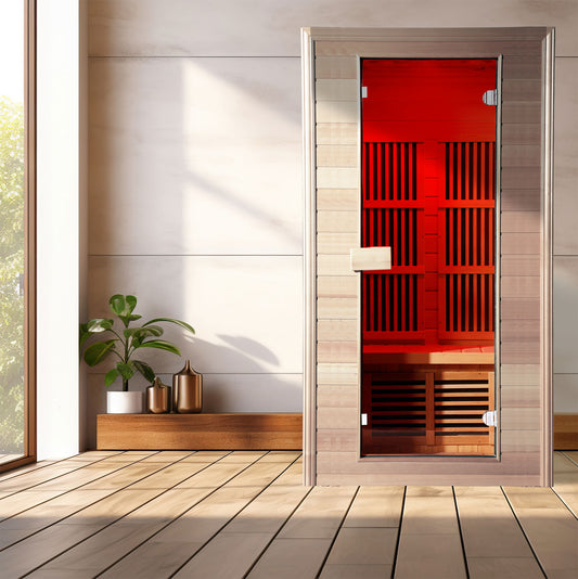 Insignia - KY005 - Infrared Sauna - 1100mm x 1000mm - Your Fitness Hub