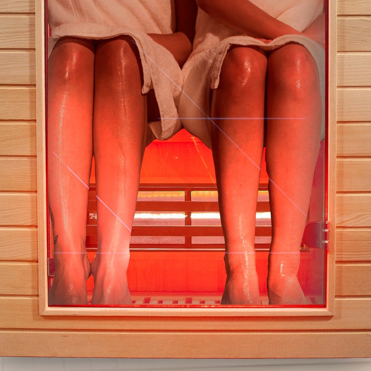 Insignia - KY008 - 2 Person Infrared Sauna