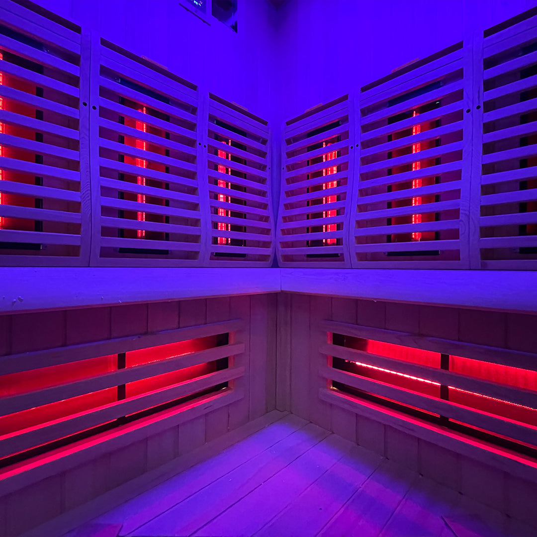 Insignia - KY006 - Infrared Sauna - 1300mm x 1300mm - Your Fitness Hub