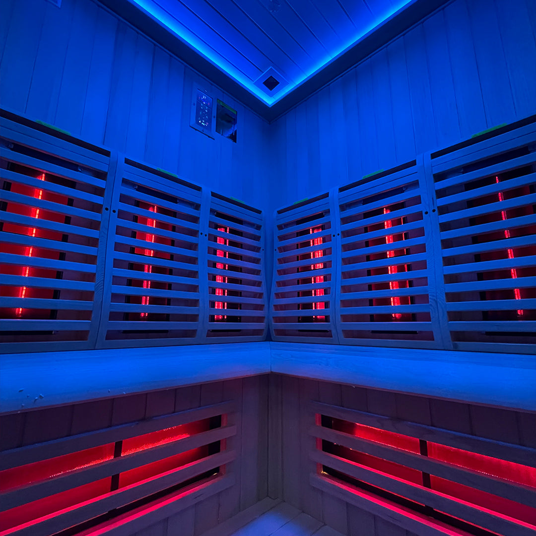 Insignia - KY006 - Infrared Sauna - 1300mm x 1300mm - Your Fitness Hub