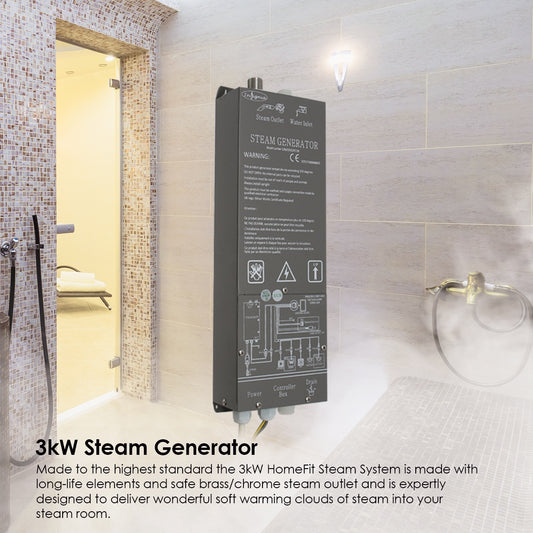 Insignia - HomeFit Steam System - 3kW - Your Fitness Hub