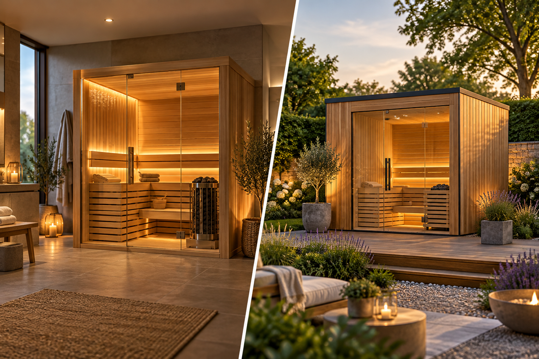 Indoor vs Outdoor Sauna: Which Is Best for Your UK Home?