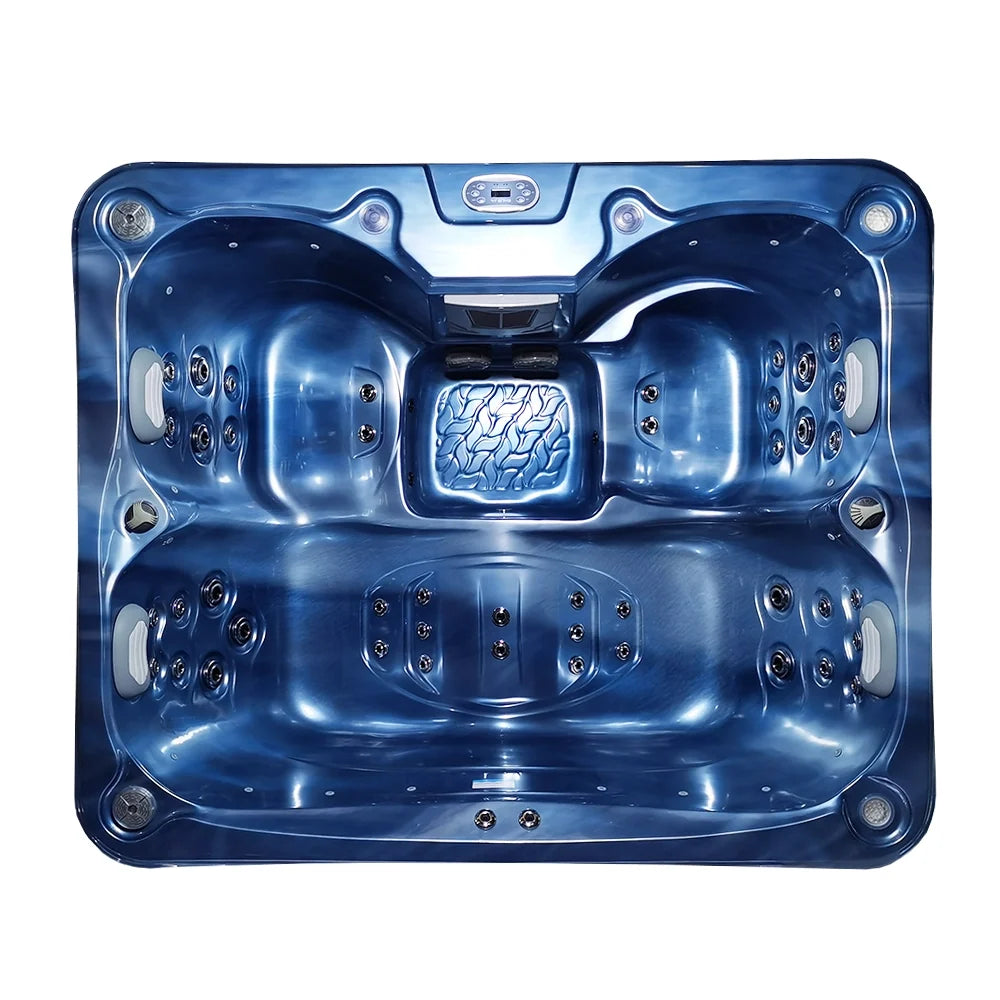 Centuraheat Triglav Luxury 3-4 Seater Spa Hot Tub - Ocean Wave - Your Fitness Hub