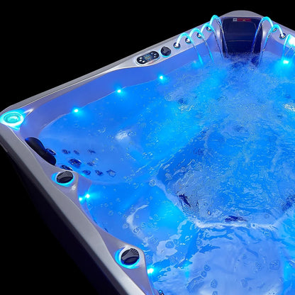 Matterhorn Premium 5 Seater Spa Hot Tub - White - Your Fitness Hub