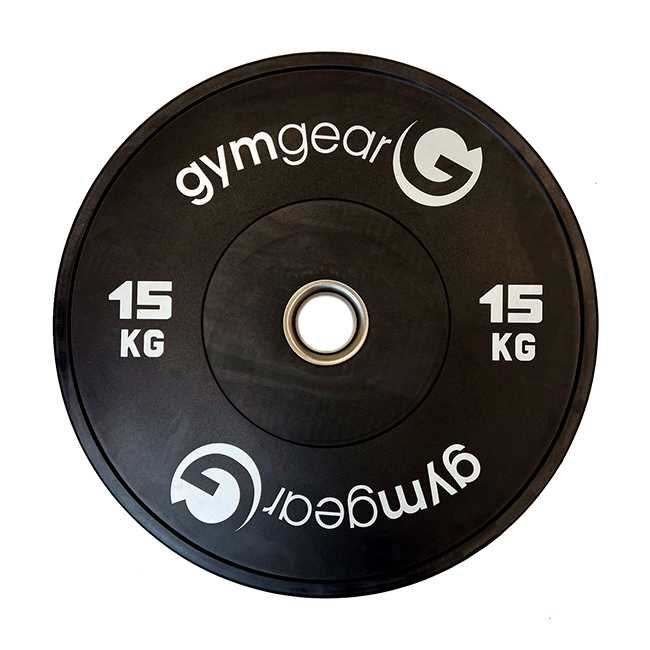 Gym Gear - Black Bumper Plates