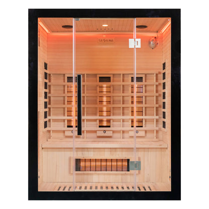 Miracle Sauna - UK-Lux: 3 Person Far Infrared Sauna