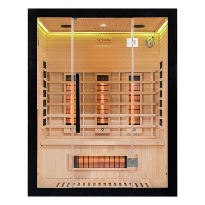 Miracle Sauna - UK-Lux: 3 Person Far Infrared Sauna