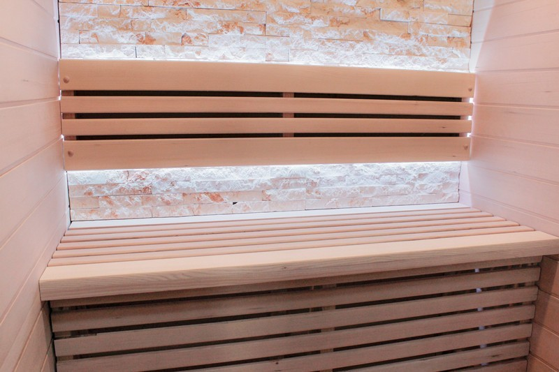 CenturaHeat Double Bench Traditional Steam Indoor Sauna - Your Fitness Hub