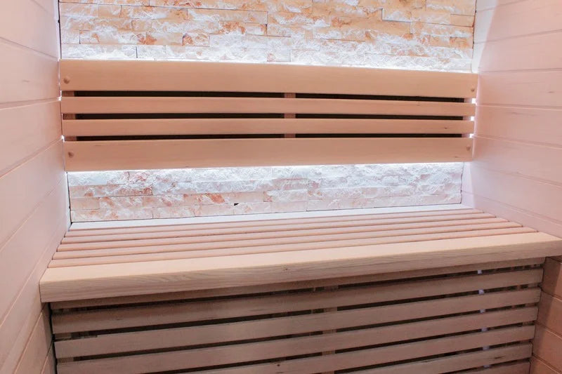 CenturaHeat - Double Bench Electric Steam Combined Sauna