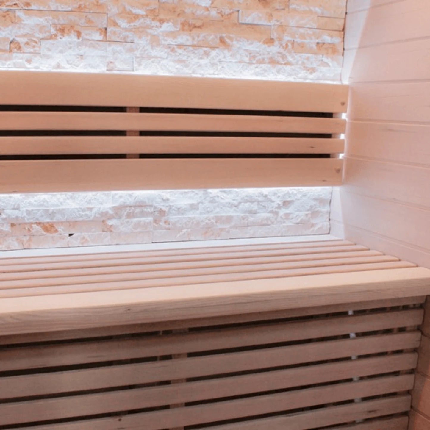 CenturaHeat - Double Bench Electric Steam Combined Sauna